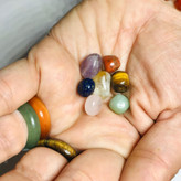 بسته سنگ تامبلی هفت چاکرا سایز کوچک