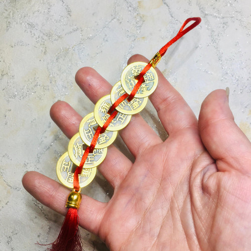 رشته سکه 6 تایی ساده بدون حتی یک گره